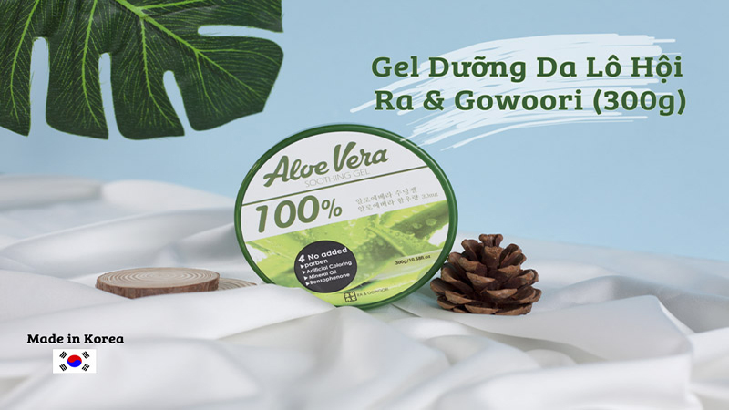 Kem dưỡng dạng gel 100% Aloe Vera