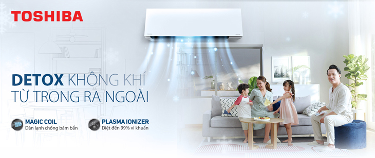 What is air detox on Toshiba air conditioners?