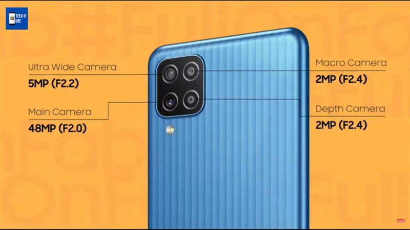 Bộ 4 camera trên Galaxy F12 Bộ 4 camera trên Galaxy F12