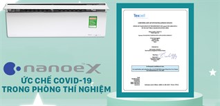 Công nghệ Nanoe™️X trên máy lạnh Panasonic có khả năng ức chế Covid-19 trong điều kiện phòng thí nghiệm