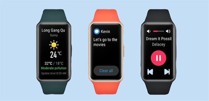 HUAWEI Band 6 ra mắt: Đối thủ xứng tầm Mi Band 6, giá 1.2 triệu