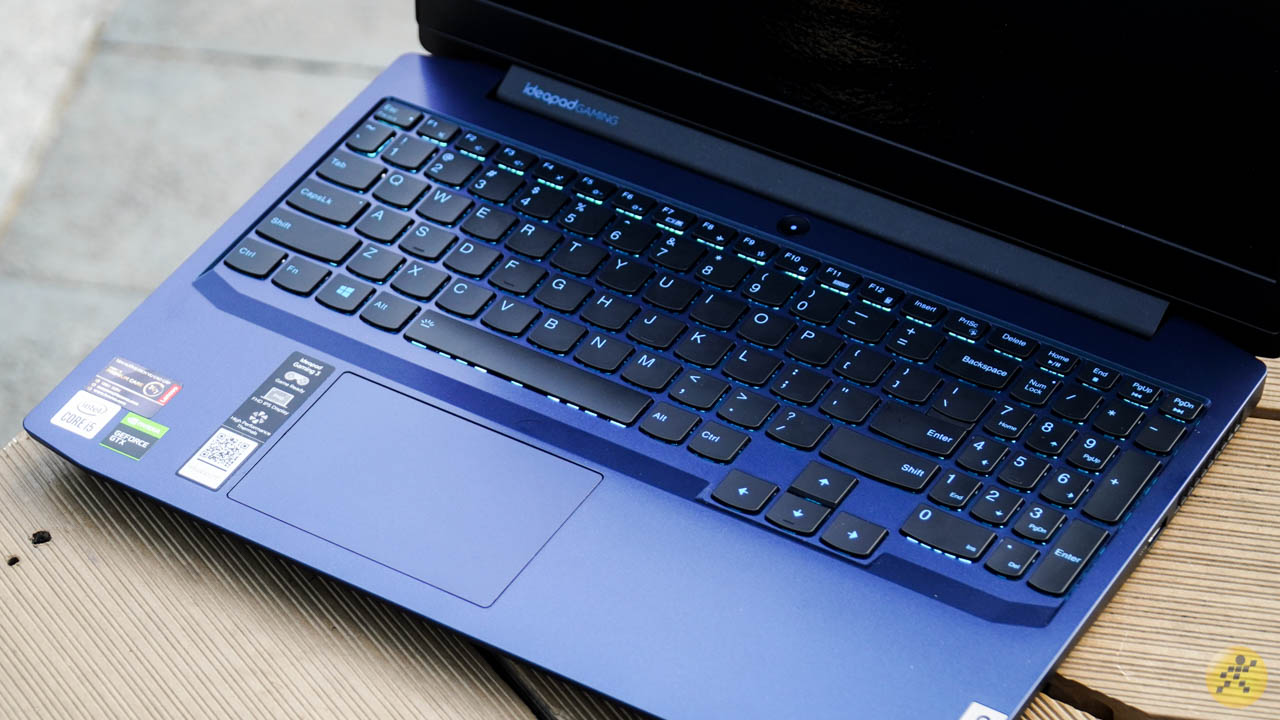 Bàn phim của chiếc laptop cho cảm giác sử dụng thoải mái