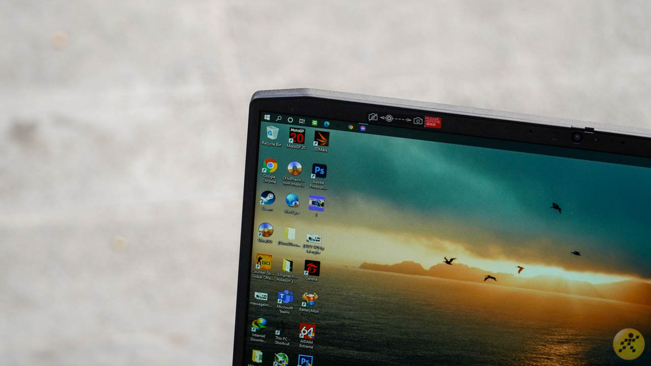 Lenovo IdeaPad Gaming 3 được tối ưu các viền cạnh xung quanh