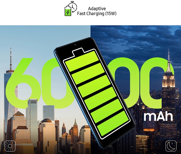 Galaxy F12 giá chỉ từ 3.8 triệu với màn hình 90Hz, viên pin khủng 6.000 mAh