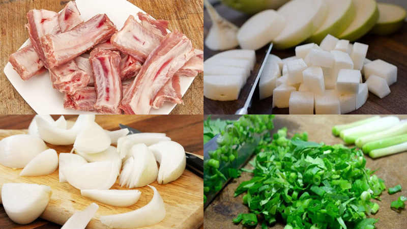 Sơ chế nguyên liệu Sơ chế nguyên liệu