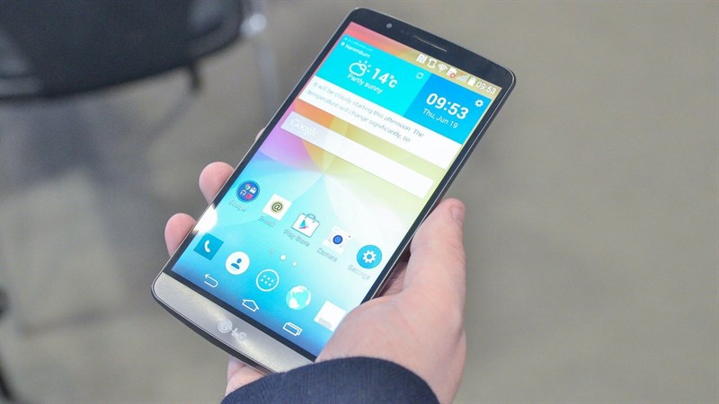 LG G3 là một trong những smartphone đầu tiên có màn hình QHD.