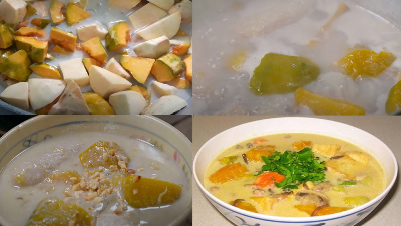 Bước 3: Nấu canh kiểm chay