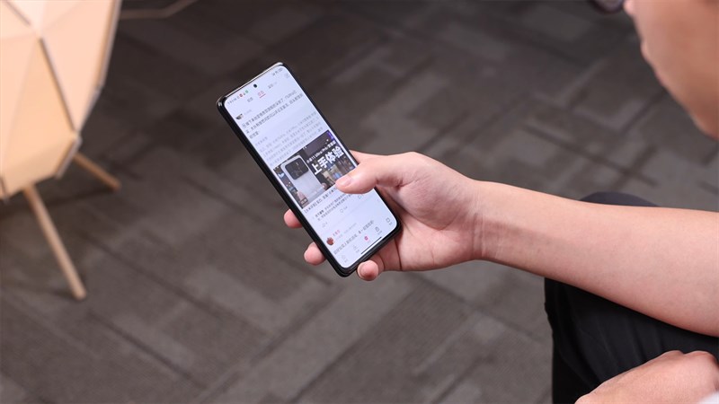 Realme GT Neo có màn hình siêu đẹp, tần số quét cao Realme GT Neo có màn hình siêu đẹp, tần số quét cao