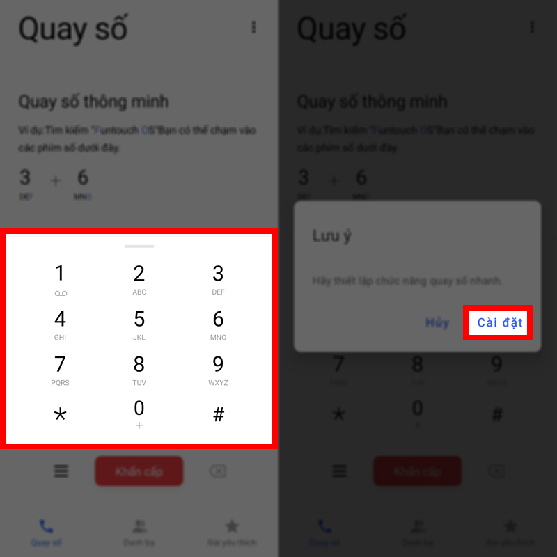 Cài đặt phím tắt để thực hiện cuộc gọi nhanh hơn