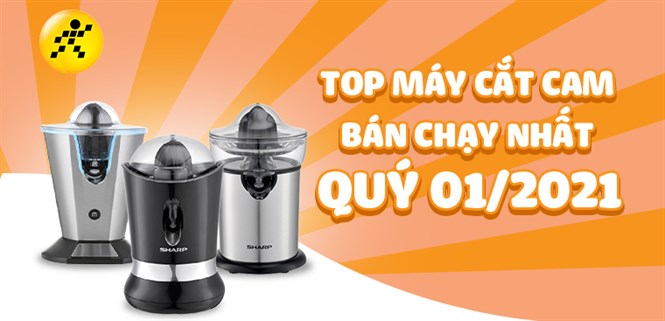 Top 5 máy vắt cam bán chạy nhất quý 1/2021 tại Điện máy XANH