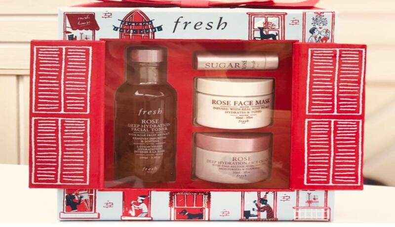 Set dưỡng da Fresh Holiday Hydration Gift Set 4 Món