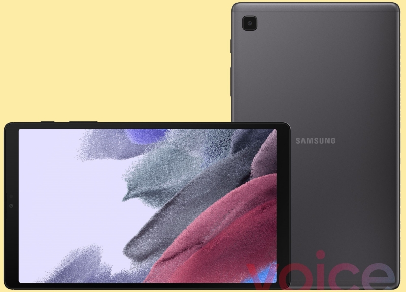 Ảnh render Samsung Galaxy Tab A7 Lite