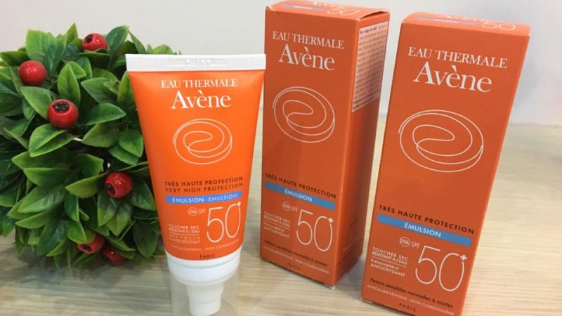 Ưu, nhược điểm của kem chống nắng Avene Emulsion SPF 50+