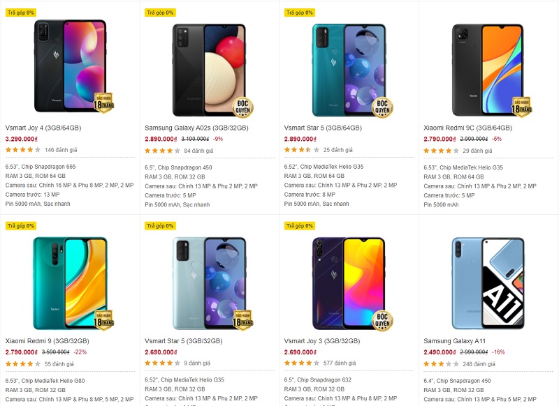 smartphone dưới 4 triệu smartphone dưới 4 triệu