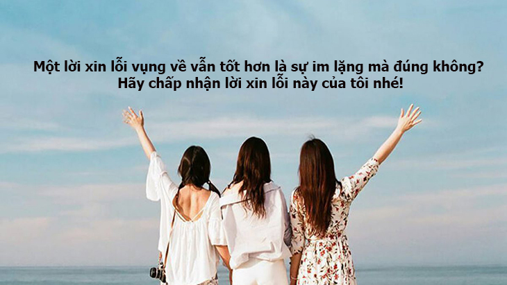 Xin Lỗi Khi Bị Hiểu Lầm