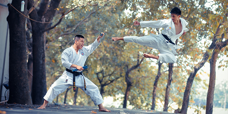 Practice martial arts