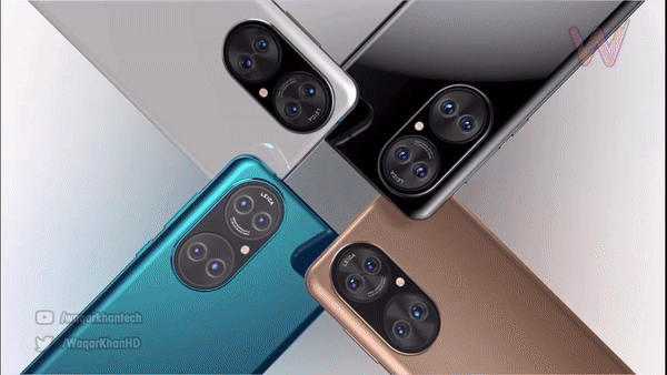 Concept rò rỉ về ngoại hình của Huawei P50 Concept rò rỉ về ngoại hình của Huawei P50