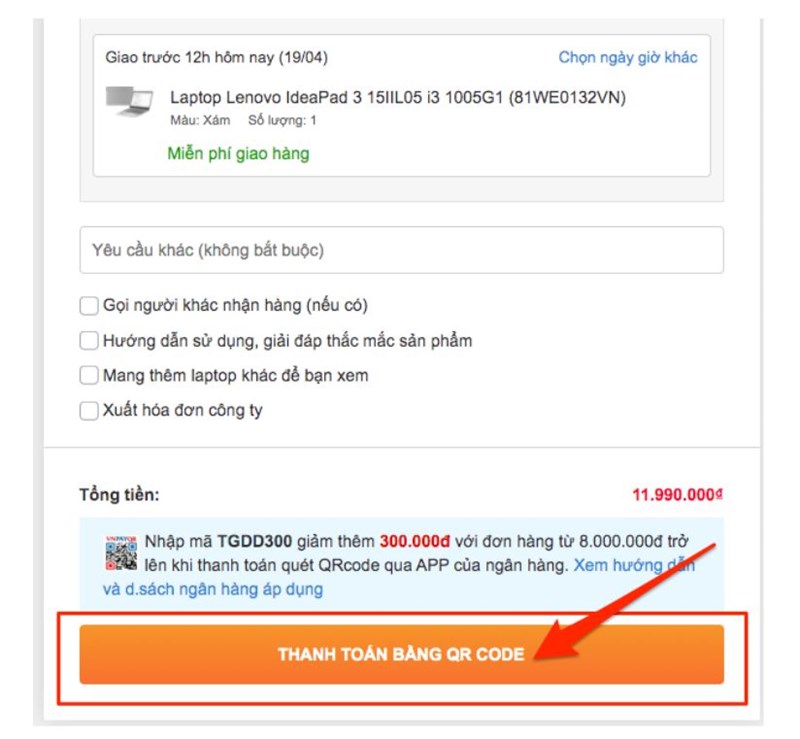 CÁC BƯỚC MUA HÀNG