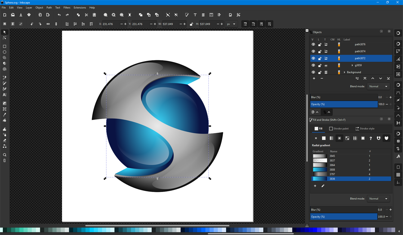 Thiết kế logo chuyên nghiệp Inkscape 2024:
Bạn muốn thiết kế một logo chuyên nghiệp cho doanh nghiệp của mình? Với Inkscape phiên bản mới nhất, bạn sẽ có những công cụ cần thiết để thiết kế một logo chuyên nghiệp. Hãy sáng tạo và đam mê cùng với Inkscape và tạo ra logo độc đáo cho thương hiệu của bạn. Xem hình ảnh liên quan để trích dẫn những ý tưởng cho logo của bạn.