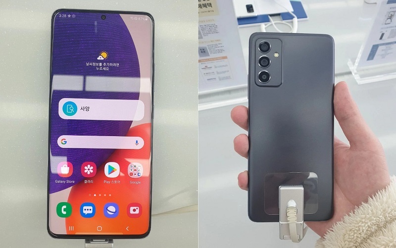 Samsung Galaxy Quantum2 (Galaxy A82 5G) với chip Snapdragon 855+, màn hình 120Hz lộ ảnh thực tế trên tay người dùng