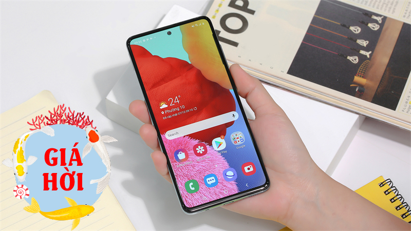 Vừa lên đời One UI 3.1 với nhiều tính năng mới, Galaxy A51 còn đang được giảm giá hấp dẫn, quá đáng sắm luôn Vừa lên đời One UI 3.1 với nhiều tính năng mới, Galaxy A51 còn đang được giảm giá hấp dẫn, quá đáng sắm luôn