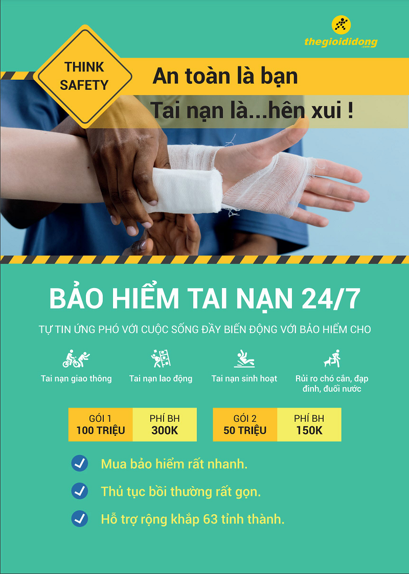 Gói bảo hiểm tai nạn