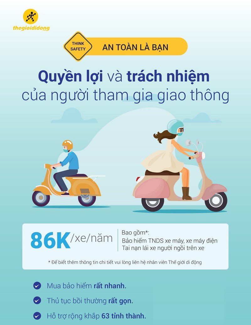 Gói bảo hiểm xe máy