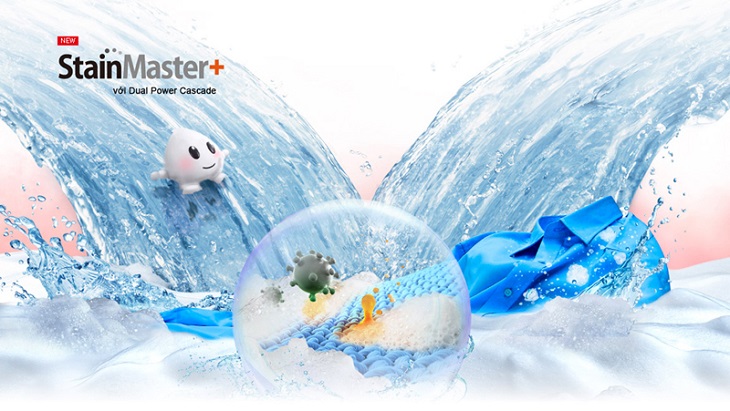 Hỗ trợ hòa tan bột giặt tốt hơn