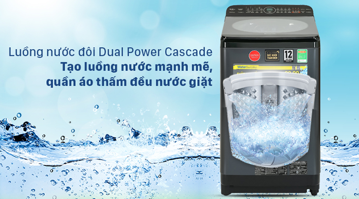 Tăng khả năng thẩm thấu của bọt mịn với luồng nước đôi Dual Cascade