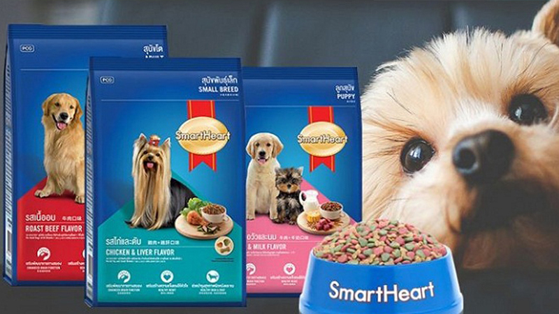 Thức ăn chó con SmartHeart Thức ăn chó con SmartHeart
