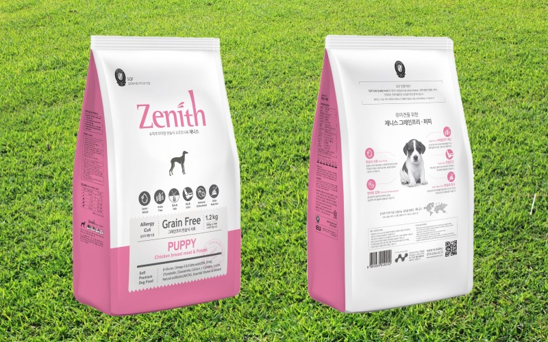 Zenith Grain Thức ăn cho chó miễn phí