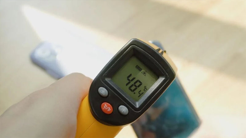 Nhiệt độ của CPU trên Xiaomi Mi 11 5G khi trải nghiệm game