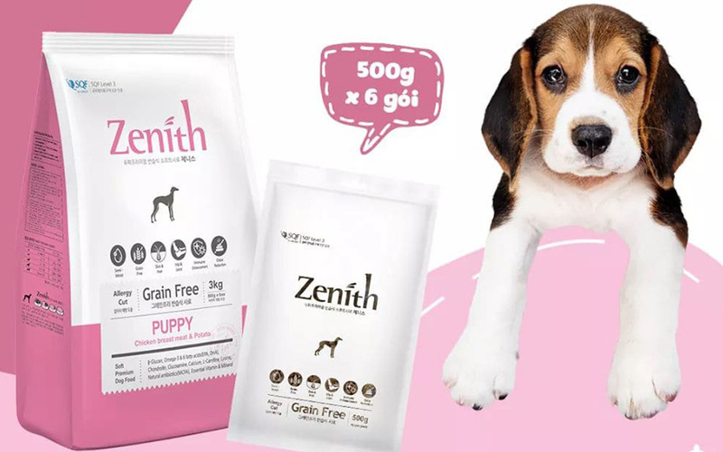 Thức ăn hạt Zenith Puppy