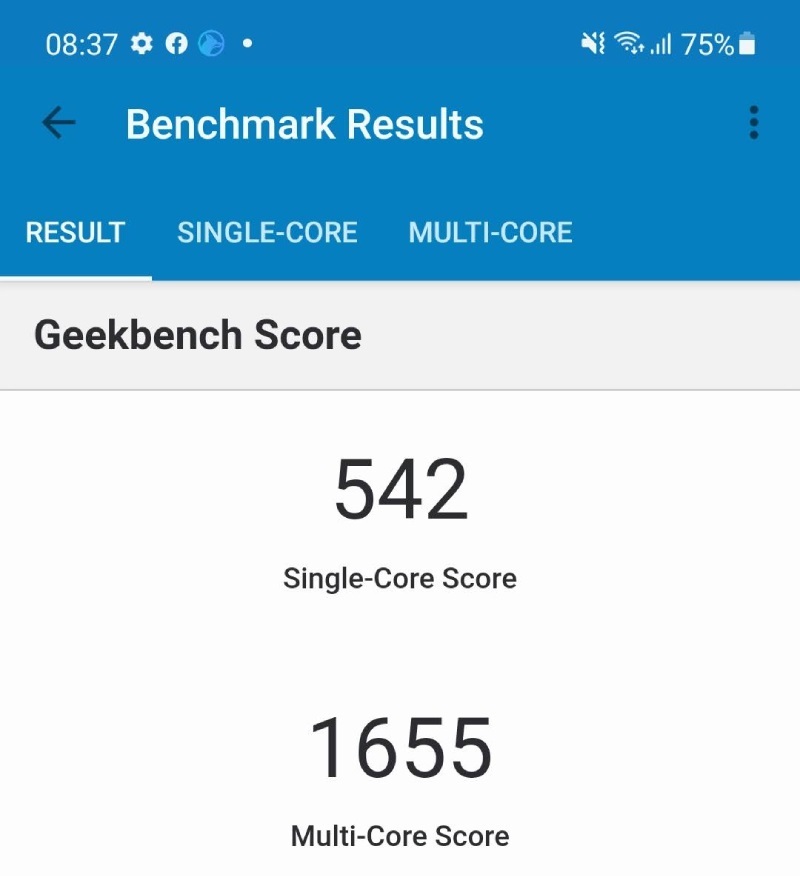 Điểm hiệu năng A72