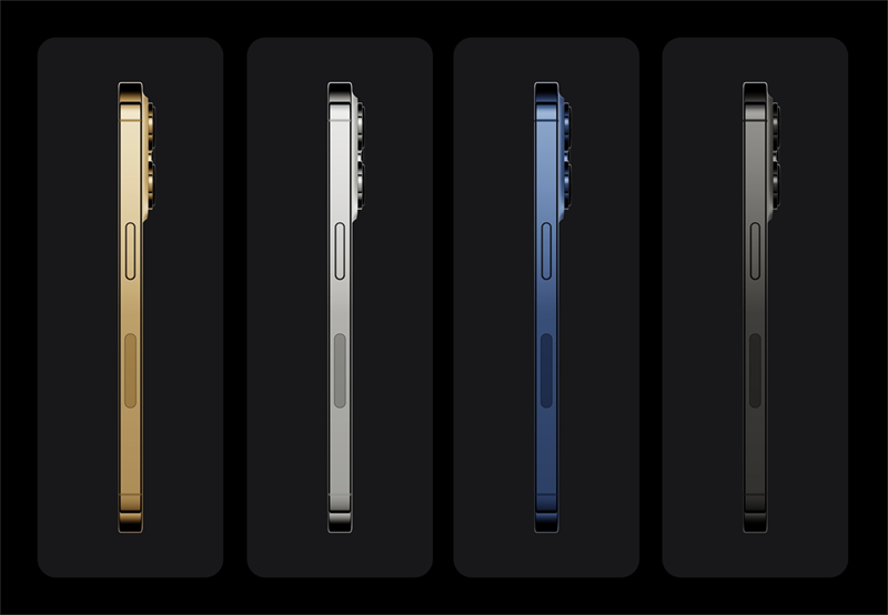 Các tùy chọn màu sắc của iPhone 14 Pro. Các tùy chọn màu sắc của iPhone 14 Pro. Nguồn: @ld_vova.