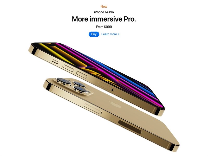 Giá iPhone 14 Pro dường như không thay đổi so với thế hệ trước đó. Nguồn: @ld_vova. Giá iPhone 14 Pro dường như không thay đổi so với thế hệ trước đó. Nguồn: @ld_vova.