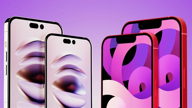 iPhone 14 và 14 Max vẫn sẽ có màn hình tai thỏ, trong khi đó các bản cao hơn sẽ có màn hình đục lỗ. Nguồn: iDropNews. iPhone 14 và 14 Max vẫn sẽ có màn hình tai thỏ, trong khi đó các bản cao hơn sẽ có màn hình đục lỗ. Nguồn: iDropNews.