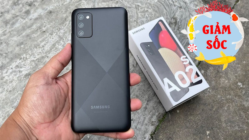 Samsung A02s giảm giá cuối tuần Samsung A02s giảm giá cuối tuần