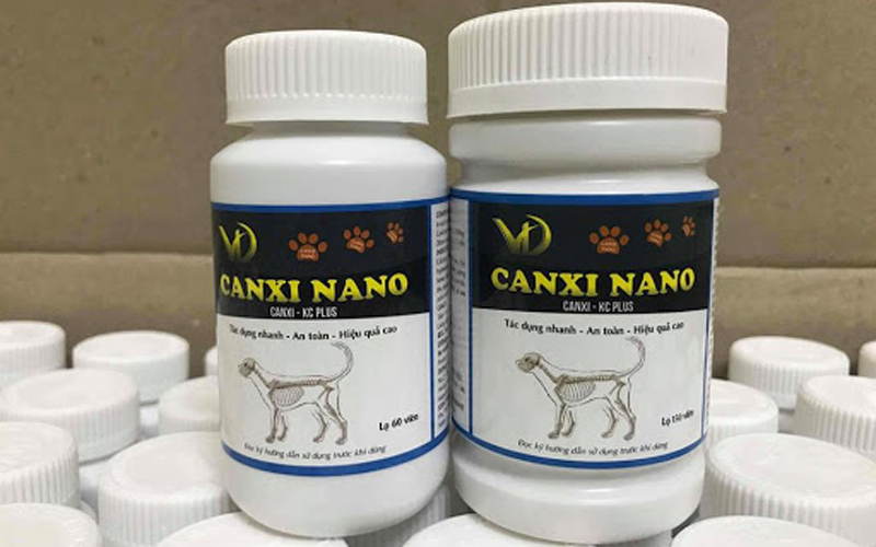 Canxi Nano cho chó