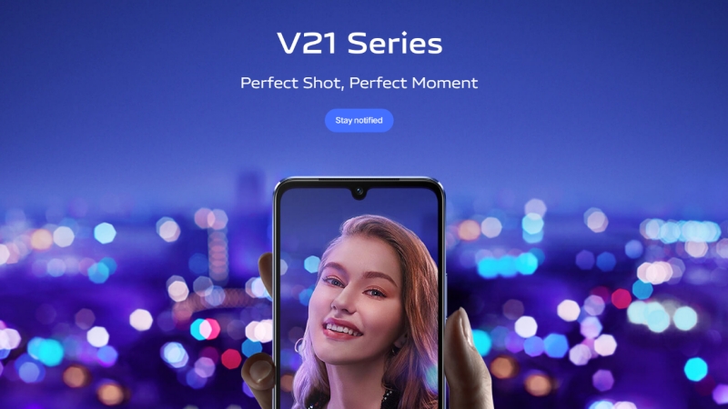 Vivo V21 và Vivo V21e được ấn định ngày ra mắt, camera chính phía sau 64MP, camera selfie 44MP hỗ trợ OIS và đèn LED flash kép Vivo V21 và Vivo V21e được ấn định ngày ra mắt, camera chính phía sau 64MP, camera selfie 44MP hỗ trợ OIS và đèn LED flash kép