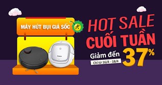 3 mẫu máy hút bụi giảm đến 37%, mua ngay cho hè thảnh thơi!