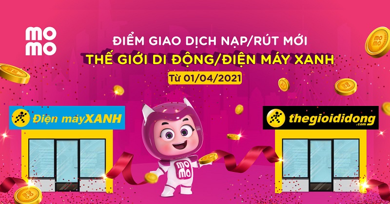 Nạp tiền Momo siêu đơn giản tại Thế Giới Di Động, chỉ 2 phút tiền về tài khoản