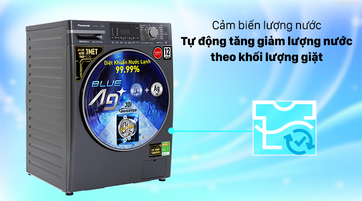 Động cơ 3Di Inverter trên máy giặt Panasonic cho hiệu quả giặt giũ vượt trội