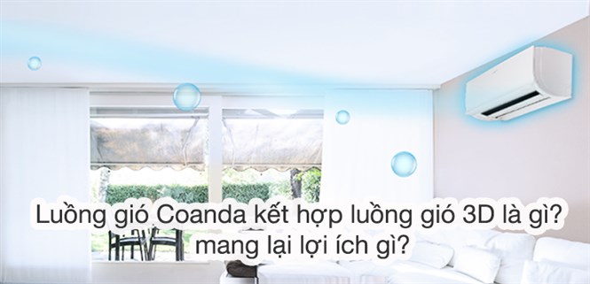 Luồng gió Coanda kết hợp luồng gió 3D là gì? mang lại lợi ích gì?