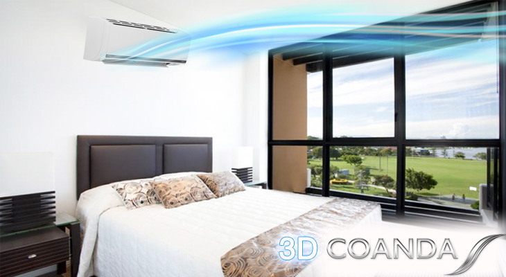 What is Coanda airflow combined with 3D airflow? What benefits?