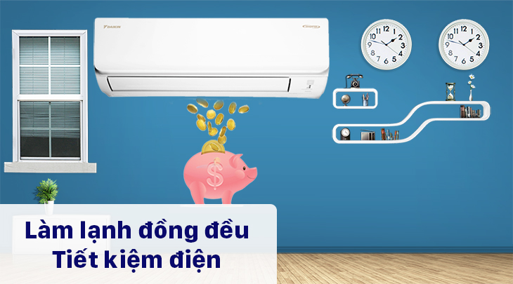 Lợi ích của luồng gió Coanda trên máy lạnh Daikin