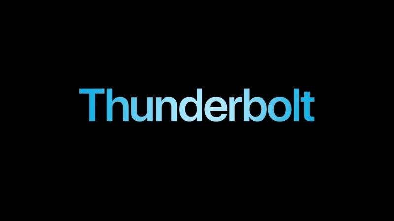 iPad Pro 2021 được hỗ trợ Thunderbolt.