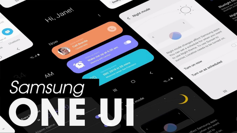 One UI là hệ điều hành di động tùy chỉnh (giao diện người dùng) dựa trên Android được Samsung thiết kế riêng cho các smartphone Galaxy One UI là hệ điều hành di động tùy chỉnh (giao diện người dùng) dựa trên Android được Samsung thiết kế riêng cho các smartphone Galaxy. (Nguồn: Android Authority).