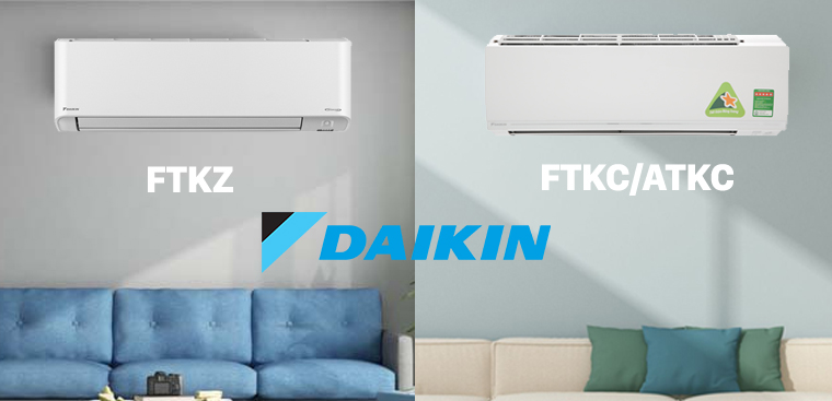 Đánh giá chi tiết hai dòng máy lạnh cao cấp FTKZ và FTKC/ATKC của Daikin