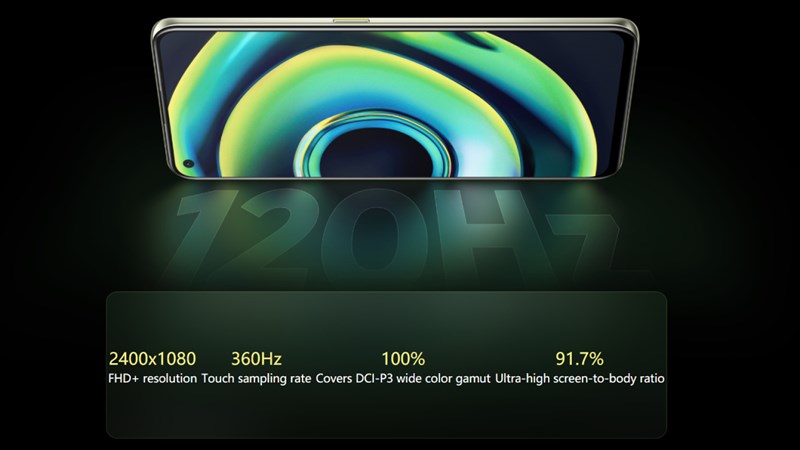 Realme Q3 Pro sử dụng màn hình 120 Hz Realme Q3 Pro sử dụng màn hình 120 Hz